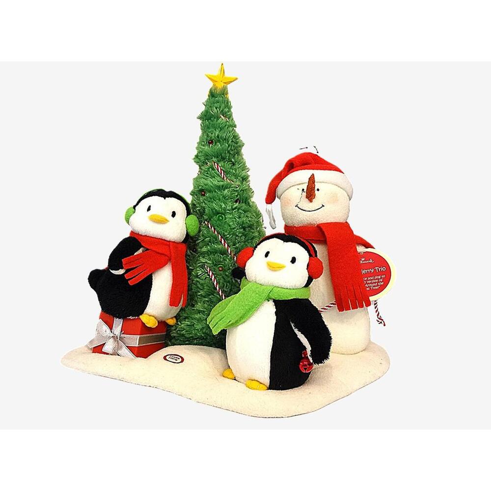 2006 Hallmark Jingle Pals Plush Rockin' Around The Christmas Tree Animated Works